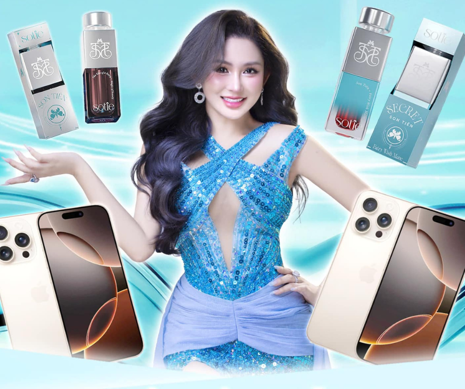 Tặng IPHONE 16 PRO MAX khi đối tác nhập hàng SON TIÊN của SOTIE SKIN (SƠN TIÊN GROUP)