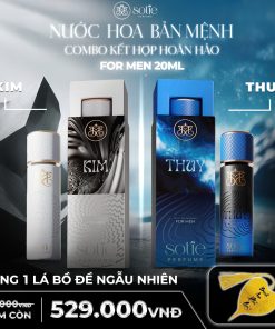 [NAM: KIM - THỦY] NƯỚC HOA BẢN MỆNH SOTIE – COMBO HOÀN HẢO DÀNH CHO NAM MỆNH KIM VÀ MỆNH THỦY [tặng 2 LÁ BỒ ĐỀ]